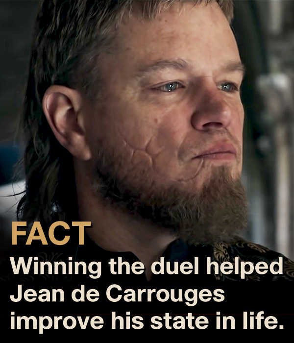 The Last Duel vs. the True Story of Jean de Carrouges' Duel